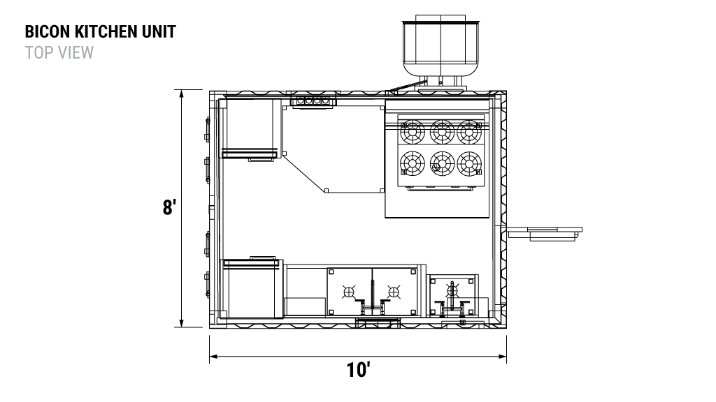 Kitchen-Bicon floor plan